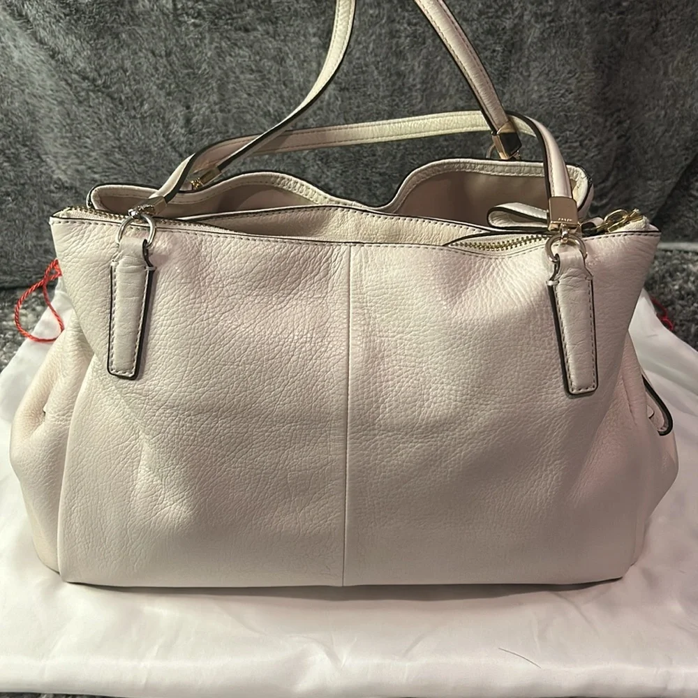 Coach Madison Cafe Leather Carryall - Picture 3 of 16